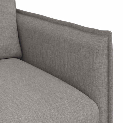 Soffset 2 pcs Taupe 136 x 82 x 85 cm Tyg