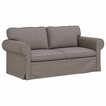 Soffset 2 st Taupe tyg