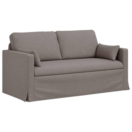 Soffset 2 pcs Taupe 158 x 78 x 80 cm tyg
