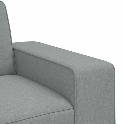 Soffset 2 pcs Ljusgrå 182 x 80 x 82 cm tyg