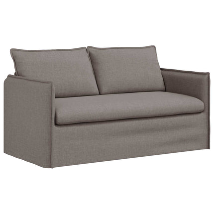 Soffset 2 pcs Taupe 156 x 82 x 85 cm Tyg