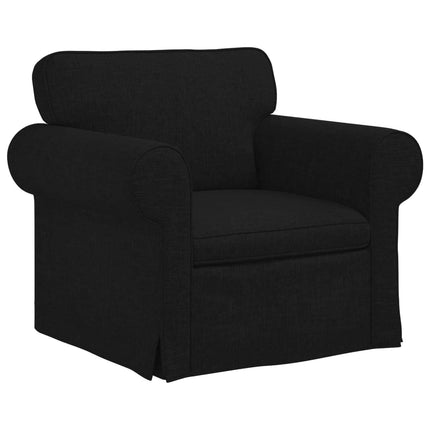 Soffa Svart 95 x 82 x 80 cm tyg