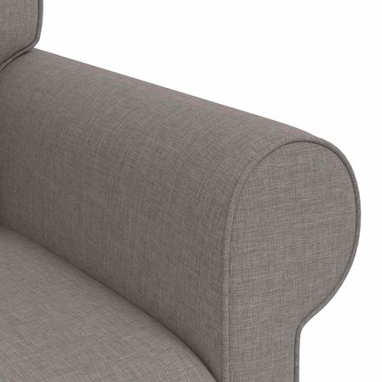 Soffa Taupe 95 x 82 x 80 cm tyg