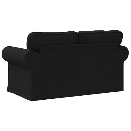 Soffa Svart 155 x 82 x 80 cm tyg
