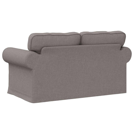 Soffa Taupe 155 x 82 x 80 cm tyg