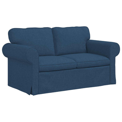 Soffa Blå 155 x 82 x 80 cm tyg