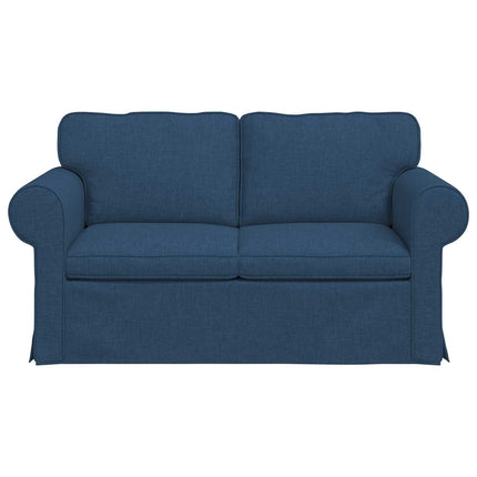 Soffa Blå 155 x 82 x 80 cm tyg