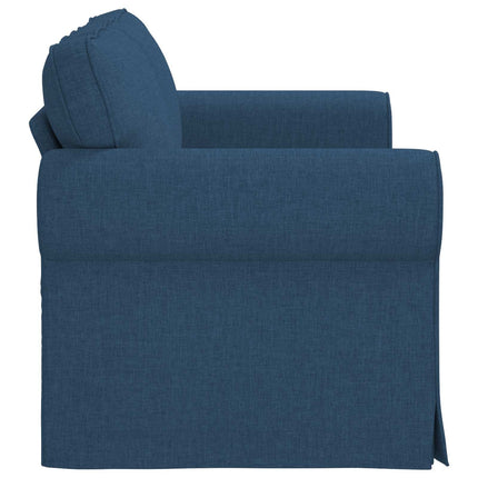 Soffa Blå 155 x 82 x 80 cm tyg