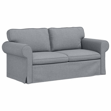Soffa Ljusgrå 175 x 82 x 80 cm tyg