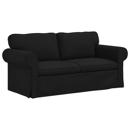 Soffa Svart 175 x 82 x 80 cm tyg