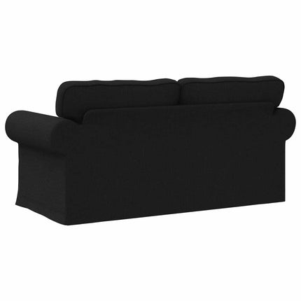 Soffa Svart 175 x 82 x 80 cm tyg