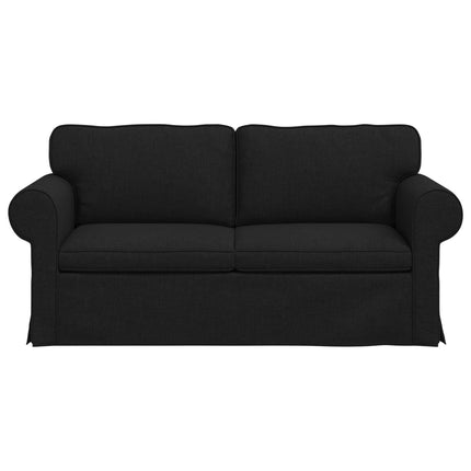 Soffa Svart 175 x 82 x 80 cm tyg