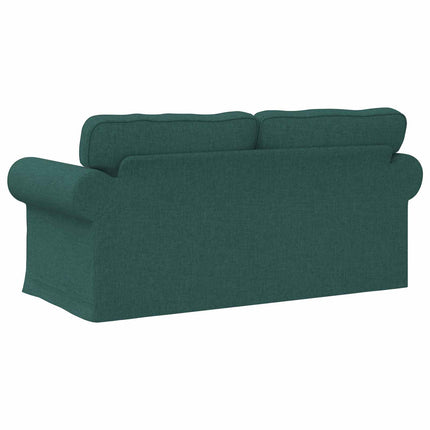 Soffa Mörkgrön 175 x 82 x 80 cm tyg