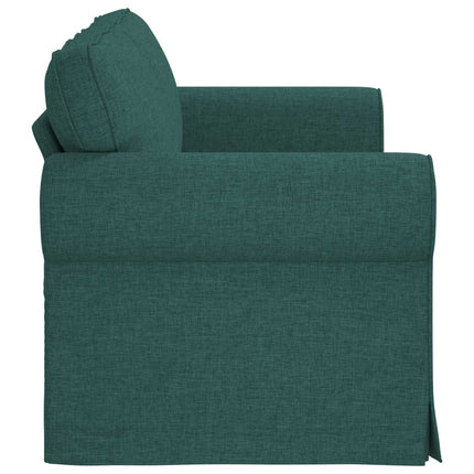 Soffa Mörkgrön 175 x 82 x 80 cm tyg