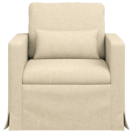 Soffa Kräm 78 x 78 x 80 cm tyg