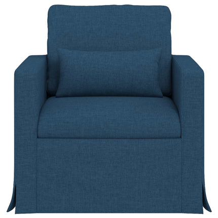 Soffa Blå 78 x 78 x 80 cm tyg