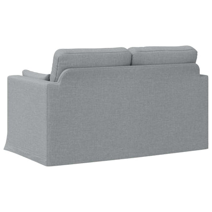 Soffa Ljusgrå 139 x 78 x 80 cm tyg
