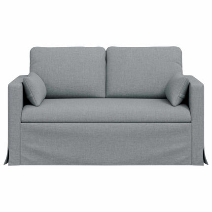 Soffa Ljusgrå 139 x 78 x 80 cm tyg