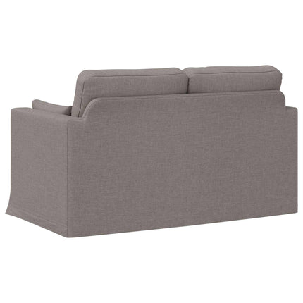 Soffa Taupe 139 x 78 x 80 cm tyg