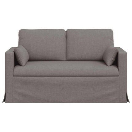 Soffa Taupe 139 x 78 x 80 cm tyg