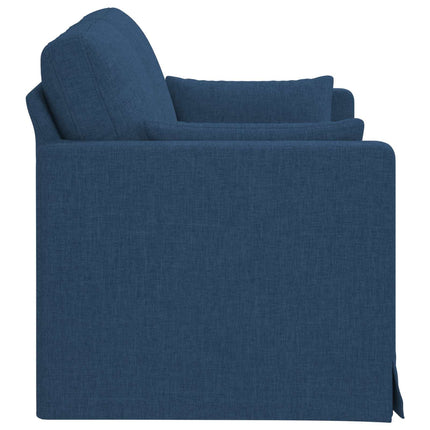 Soffa Blå 139 x 78 x 80 cm tyg