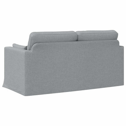 Soffa Ljusgrå 158 x 78 x 80 cm tyg