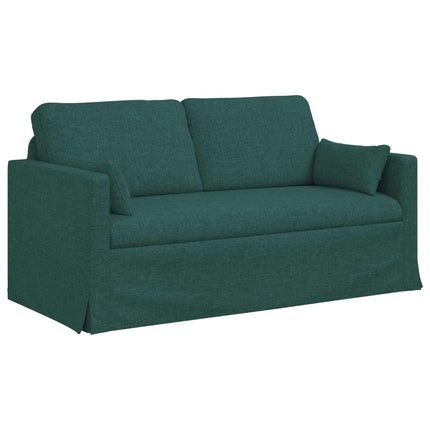 Soffa Mörkgrön 158 x 78 x 80 cm tyg
