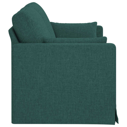 Soffa Mörkgrön 158 x 78 x 80 cm tyg