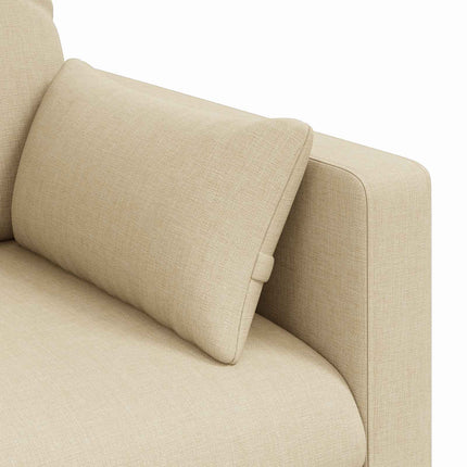 Soffa Kräm 158 x 78 x 80 cm tyg