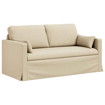 Soffa Kräm 158 x 78 x 80 cm tyg