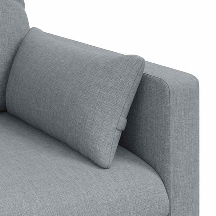 Soffa Ljusgrå 78 x 78 x 80 cm tyg