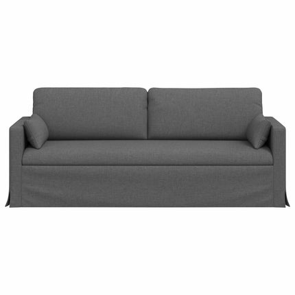 Soffa Mörkgrå 198 x 78 x 80 cm tyg