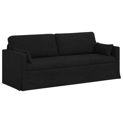 Soffa Svart 198 x 78 x 80 cm tyg