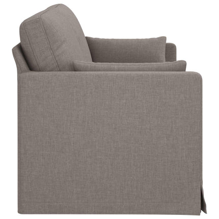 Soffa Taupe 198 x 78 x 80 cm tyg
