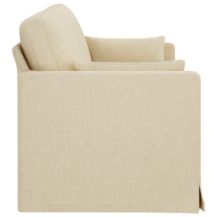 Soffa Kräm 198 x 78 x 80 cm tyg
