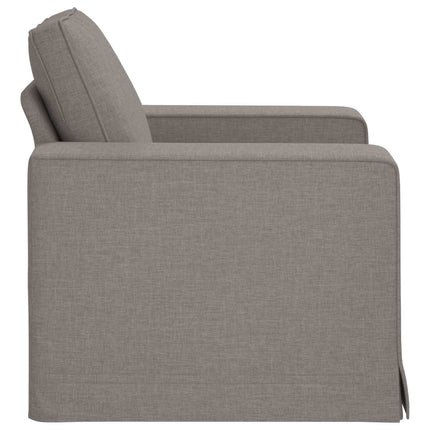 Soffa Taupe 103 x 80 x 82 cm tyg