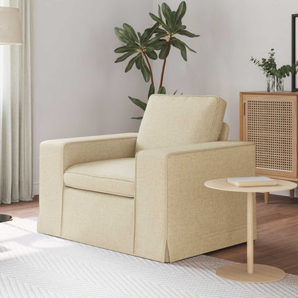 Soffa Kräm 103 x 80 x 82 cm tyg