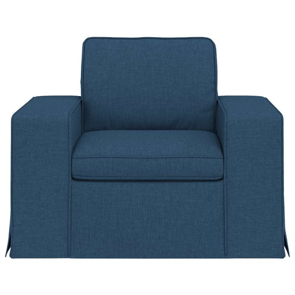 Soffa Blå 103 x 80 x 82 cm tyg