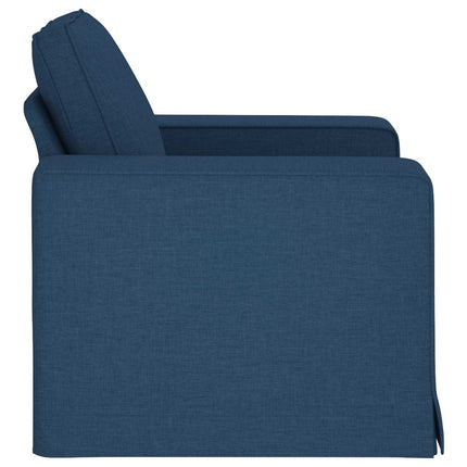 Soffa Blå 103 x 80 x 82 cm tyg