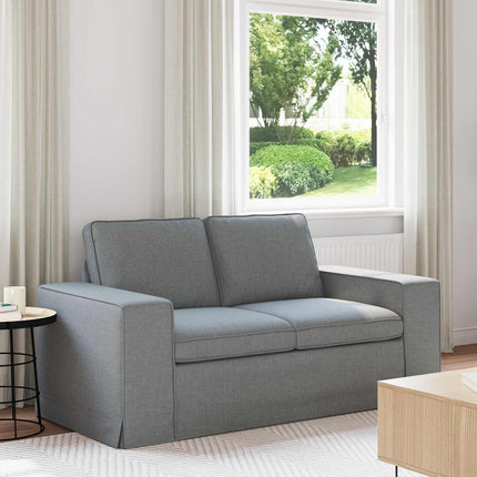 Soffa Ljusgrå 162 x 80 x 82 cm tyg