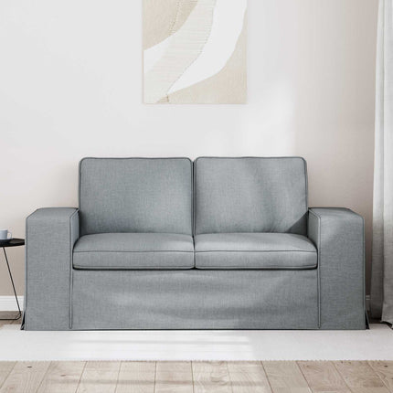Soffa Ljusgrå 162 x 80 x 82 cm tyg