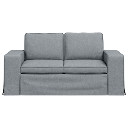 Soffa Ljusgrå 162 x 80 x 82 cm tyg