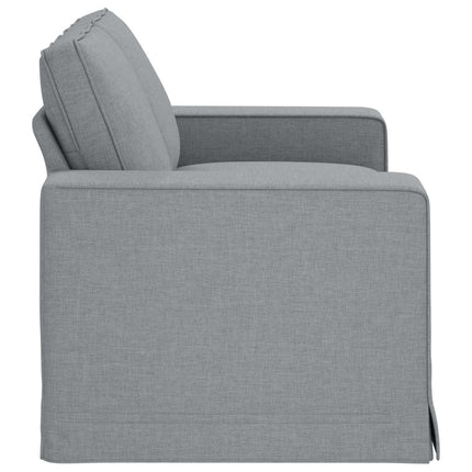 Soffa Ljusgrå 162 x 80 x 82 cm tyg