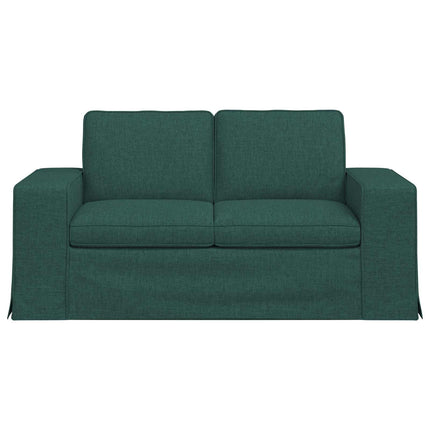 Soffa Mörkgrön 162 x 80 x 82 cm tyg