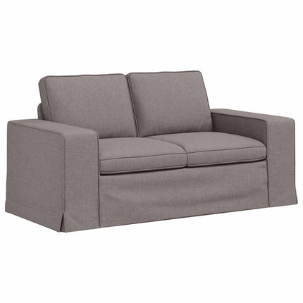 Soffa Taupe 162 x 80 x 82 cm tyg