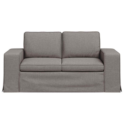 Soffa Taupe 162 x 80 x 82 cm tyg