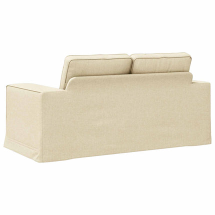 Soffa Kräm 162 x 80 x 82 cm tyg