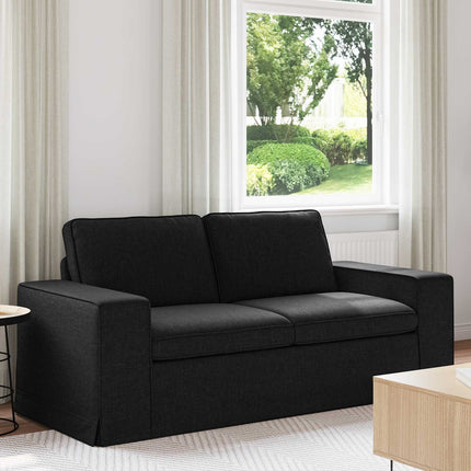 Soffa Svart 182 x 80 x 82 cm tyg