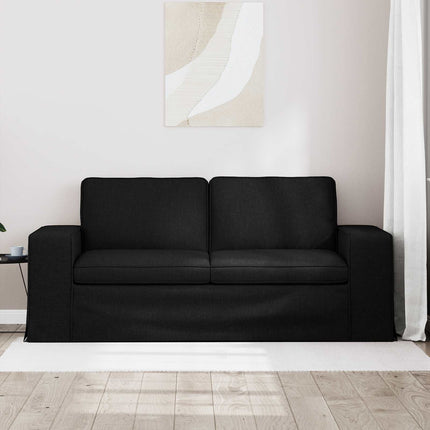 Soffa Svart 182 x 80 x 82 cm tyg