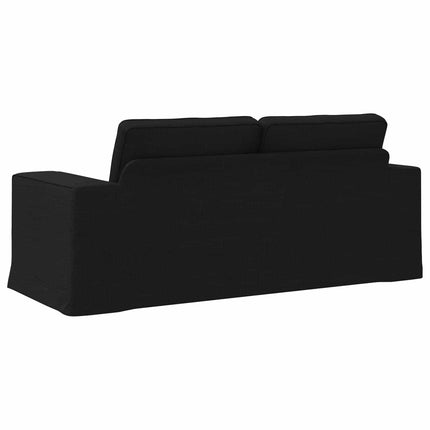 Soffa Svart 182 x 80 x 82 cm tyg